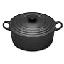 Le Creuset Cast Iron Round Casserole, Granite, 20 cm