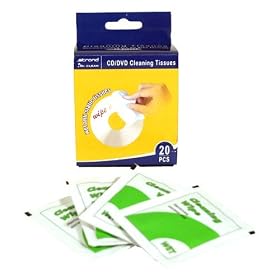CD / DVD Cleaning Tissues 20 Pcs