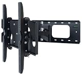 PLB109B Universal 32-60″ LCD/Plasma TV Wall Mount Bracket Swivel Arms & Tilt