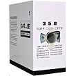 Cat5e, 350 Mhz, UTP, Gel Filled (Flooded Core), Direct Burial, 1000ft, Black, Bulk Ethernet Cable