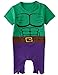 A&J Design Baby Boys' Green Hulk Romper Short Sleeve Costume