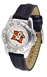 Bowling Green Falcons Suntime Ladies Sports Watch w/ Leather Band - NCAA College Athletics