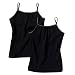 Girls' Cherokee® Black/Black Sleeveless Strappy Cami