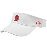New Era St. Louis Cardinals Ladies White Essential Adjustable Visor Hat