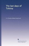The last days of Tolstoy