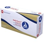 Dynarex Safe-Touch Vinyl Exam Glove Powder Free, X-Large, 100 Count (Pack of 10)