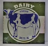Collectible Tin Signs - Dairy Fresh Milk