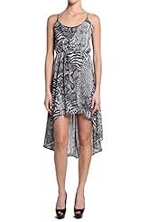 Chiffon/Crepe/Polyester Pleated Asymmetric Sheer Leopard Print Zebra Print Sleeveless Spaghetti Strap  Dress