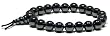 Hematite Beaded Elastic Bracelet, 7"