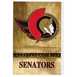 (24x36) Ottawa Senators (Logo) Sports Poster Print