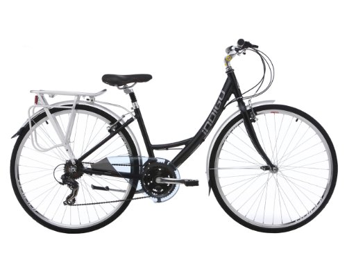 Indigo Women's Regency LX Hybrid Bike - Black, 17 Inch