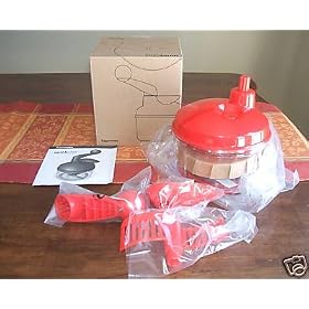 Tupperware Quick Chef Food Processor in RED by Tupperware