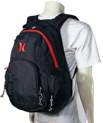 Amazon.com: Hurley Men's The One Laptop Backpack, Black/Red-One Size: Clothing
