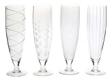 Mikasa Cheers Pilsner Glasses, Set of 4