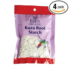 Eden Kuzu Root Starch, Organic, 3.5-Ounce Packages (Pack of 4)