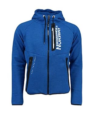 Geographical Norway Sudadera con Cierre Goodyear (Azul)