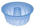 Le Creuset Silicone Cook N Bake Premium 8-3/4-Inch Deep Savarin Pan, Blue Mist
