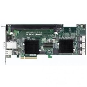 【クリックで詳細表示】ARECA 3xSFF-8087 1xSFF-8088 PCIe2.0x8 6.0Gb/s SAS RAID Adapter 12ポート、1GB ARC-1880ix-12
