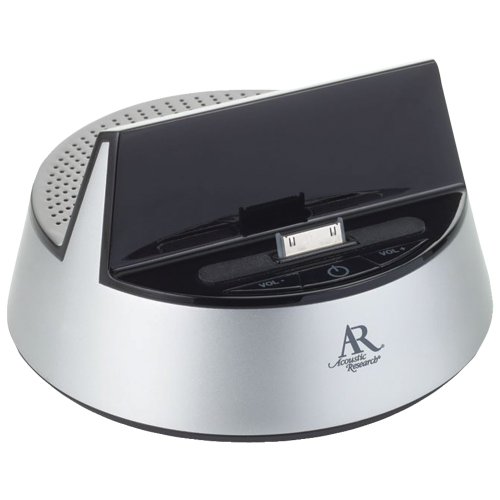 Acoustic Research ARS13 Docking Station for iPad, iPod, and iPhone