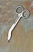American Diagnostic Corporation 3006 Corrosion Resistant Surgical Stainless Steel 4 1/2 Lister Bandage Scissors, w/clip