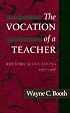 The Vocation of a Teacher: Rhetorical Occasions, 1967-1988
