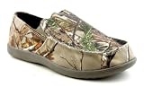Crocs Men's Santa Cruz Realtree Canvas Shoes,Chocolate,11 M US