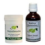 Review Native Remedies  / Native Remedies Preparty Protect And Detox Drops Combopack (one Of Each), 4 Units