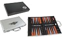 Harley Davidson Diamond Plate Backgammon Set