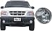 Pilot Performance Lighting   PL-132B Pilot 99 - 01 Ford Explorer Custom Remote Fog Light Kit, Blue