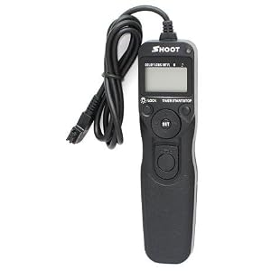 Timer Remote Shutter Release w LCD for Konika Minolta DSLR Maxxum Dynax Alpha 7D, 5D, Dimage A2,... by