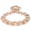 HinsonGayle Glamour Collection Handpicked Naturally Multicolored Cultured Pearl Rope Necklace