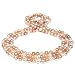 HinsonGayle Glamour Collection Handpicked Naturally Multicolored Cultured Pearl Rope Necklace