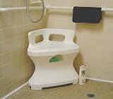 Product details for Ableware BATH+SAFE Corner Shower Seat
