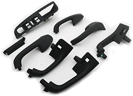 Ssrracing Auto Accessorry Interior Grab Handle Set (Satin Black) For Volkswagen Jetta MK5 &amp; VW MK5 interior grab handle set 4 doors black