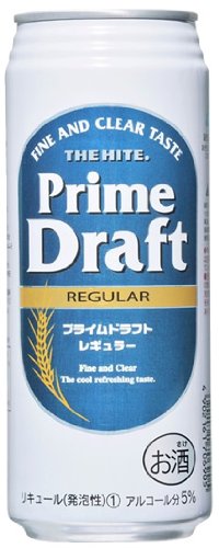 【沖縄・離島を除き送料無料でお得なまとめ買い！】ハイト プライムドラフト 500ml×2ケース（48本）