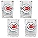 Cincinnati Reds - 4pc Square Shot Glass Set (Quantity of 1)