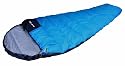HIGH PEAK 20075 Trekking Schlafsack Action 250, hellblau/dunkelblau