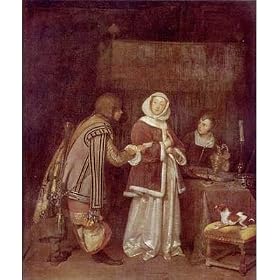 Gerard ter Borch d. J. (The letter) Art Poster Print - 11x17