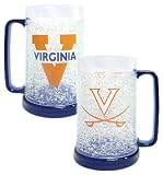 Virginia Cavaliers Crystal Freezer Mug - College Athletics Sports Merchandise