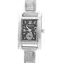 Rectangular Dark Grey Italian Charms Watch
