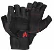 Valeo Ocelot Wrist Wrap Glove, Black, Large