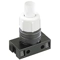 Heitronic 46338 Druckschalter1- polig wei� 2(0,7A 250V