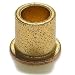 Oilite Sintered Bronze Flanged Sleeve Bearing FF413-01B 5/16 ID x 7/16 OD x 3/4 Length