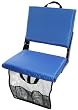 PolarHeat Wooden Frame Stadium Seat (Royal Blue)