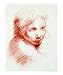 After Michelangelo Anselmi Tête d'adolescent People Giclee Poster Print by Emerson Calderon, 16x20