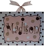 11x14 Madison Name Canvas