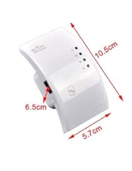 PC Accessory: SANOXY Wireless Wifi Repeater 802.11N Network Router Range Expander 300M US Plug - SANOXY