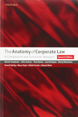 The Anatomy of Corporate Law: A Comparative and Functional Approach
