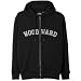 Woodward Men's College Logo Zip Fleece Hoody
