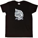 Womens T-Shirt : GREY TABBY